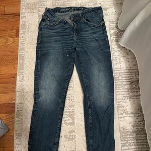 American Eagle Outfitters Blue Skinny Jeans Comfortable Fit